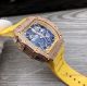 Swiss Quality Richard Mille RM35-01 Rafael Nadal Watch Rose Gold Diamond & Yellow Rubber Strap (6)_th.jpg